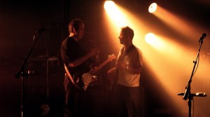 PHIL MANZANERA AND GUY PRATT  <span>Photo by Polly Samson</span>