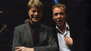 DAVID BOWIE AND GUY PRATT  <span>Photo by Brian Rasic</span>